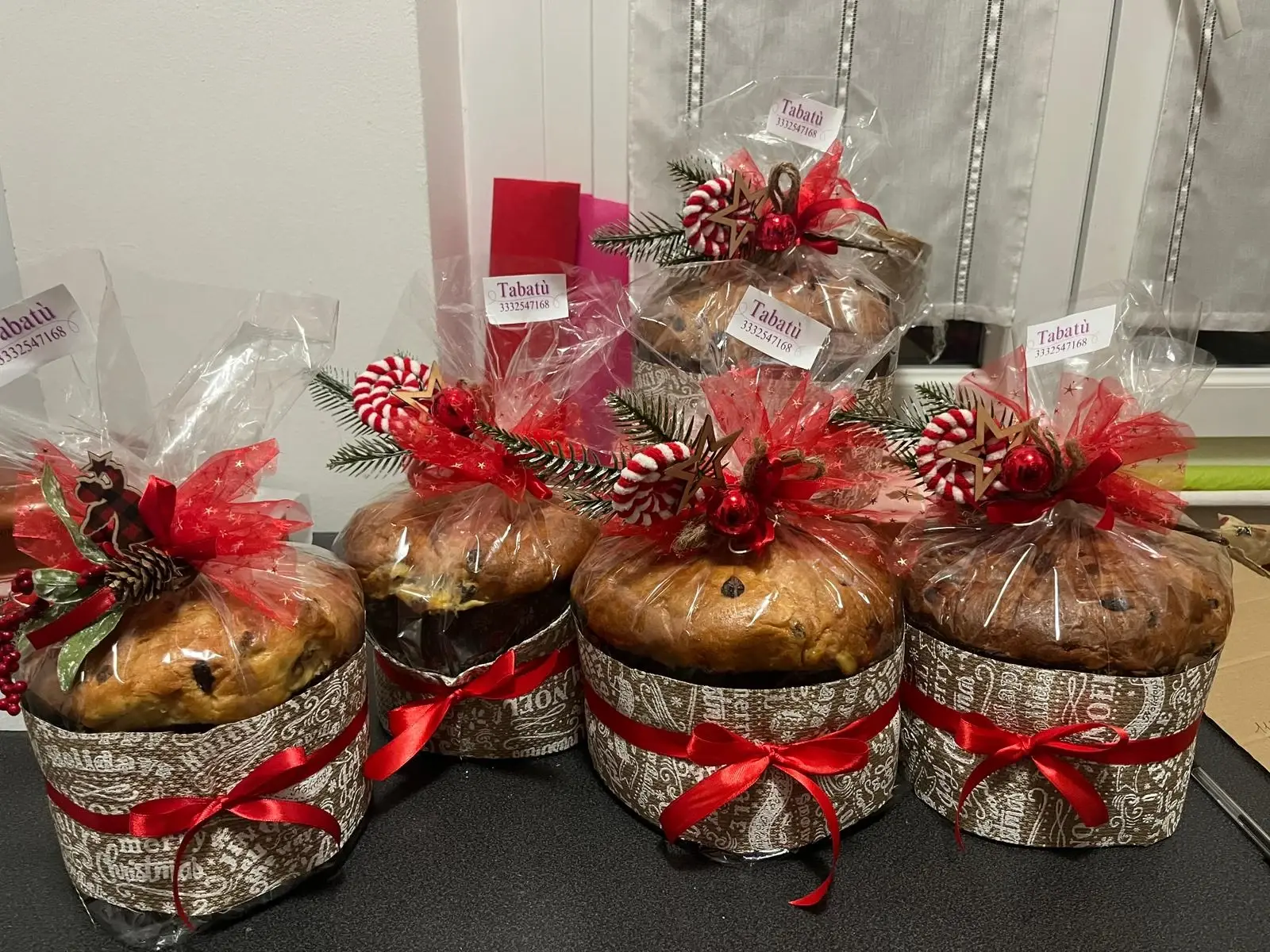 Panettoni artigianali Tabatù per Natale