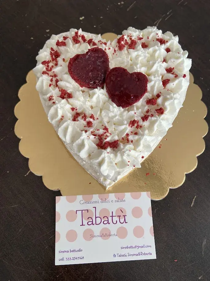 Torta a cuore realizzata da Tabatù per San Valentino